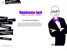Tablet Screenshot of handsomejack.com